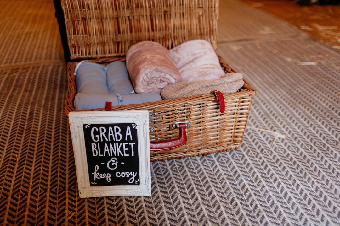 A basket of items to borrow