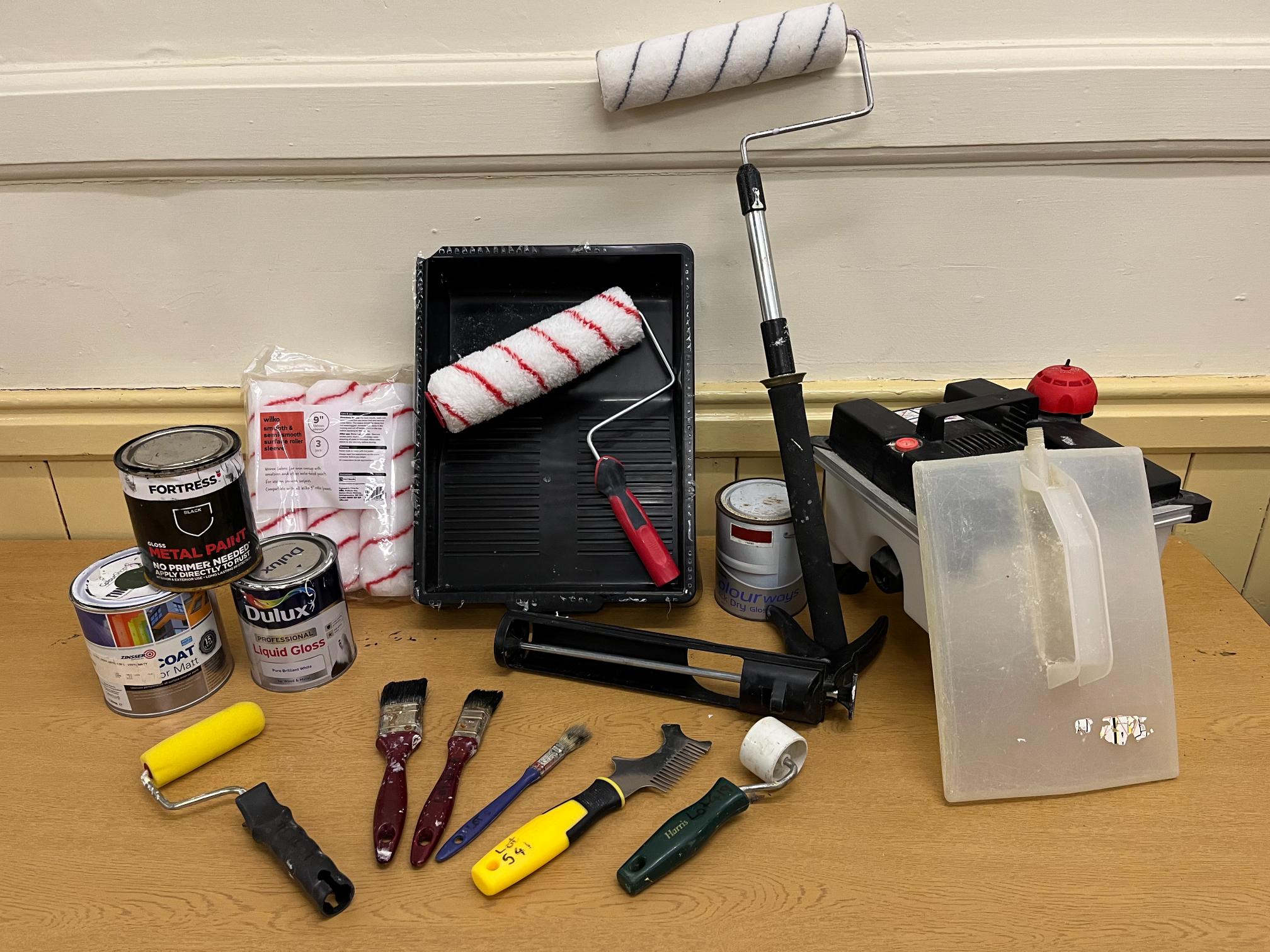 Decorating items available to borrow