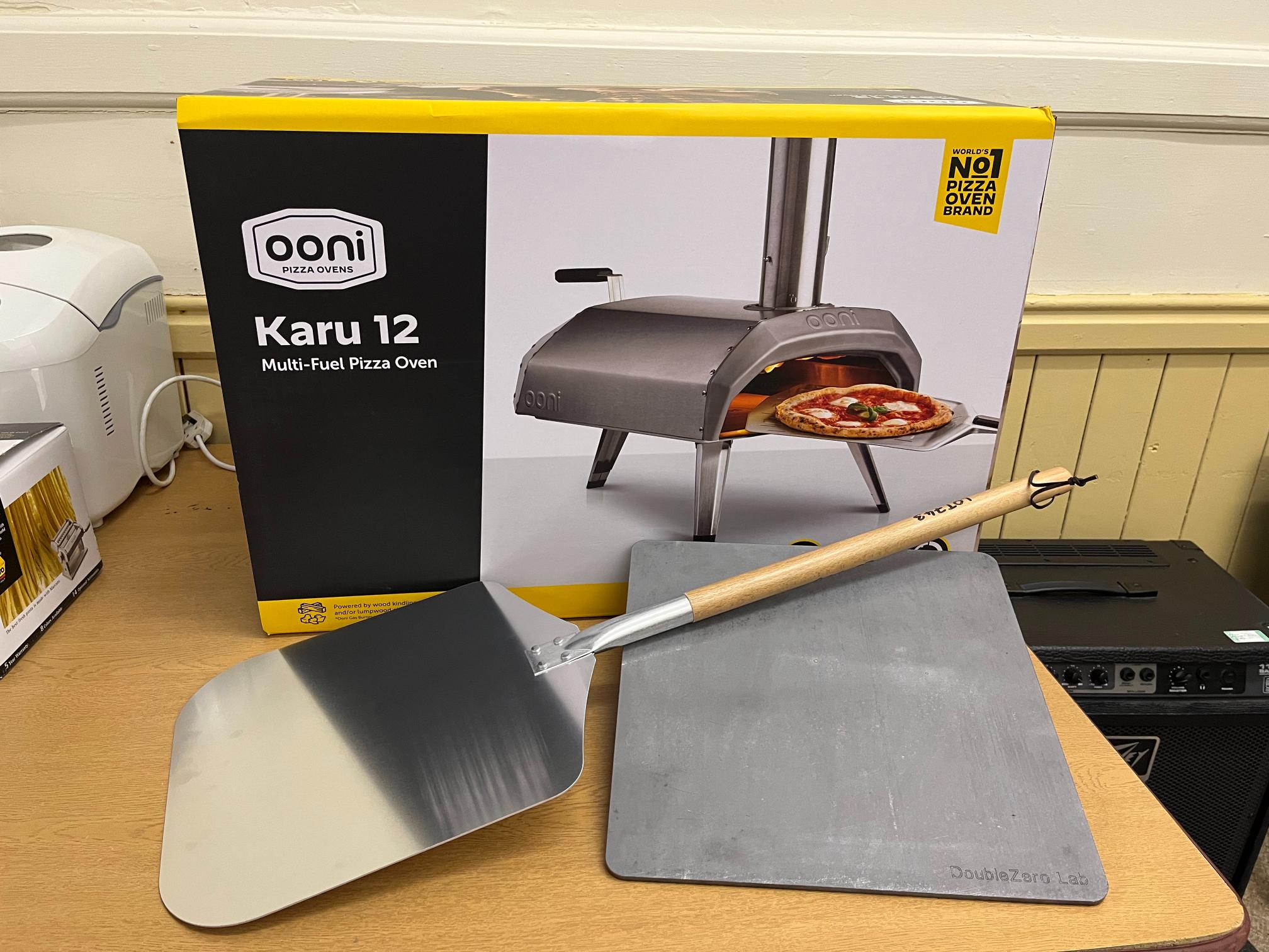 A pizza oven available to borrow